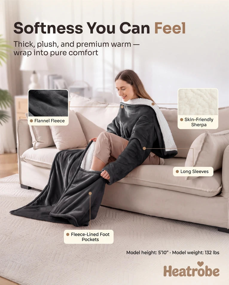 CozyHeatrobe Heated Blanket