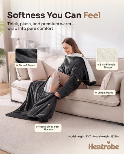 CozyHeatrobe Heated Blanket